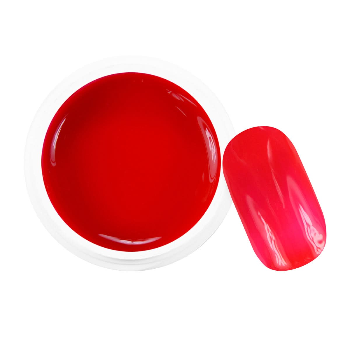 Gel Color Pro 5ml 2286 - Néon Rose Rouge