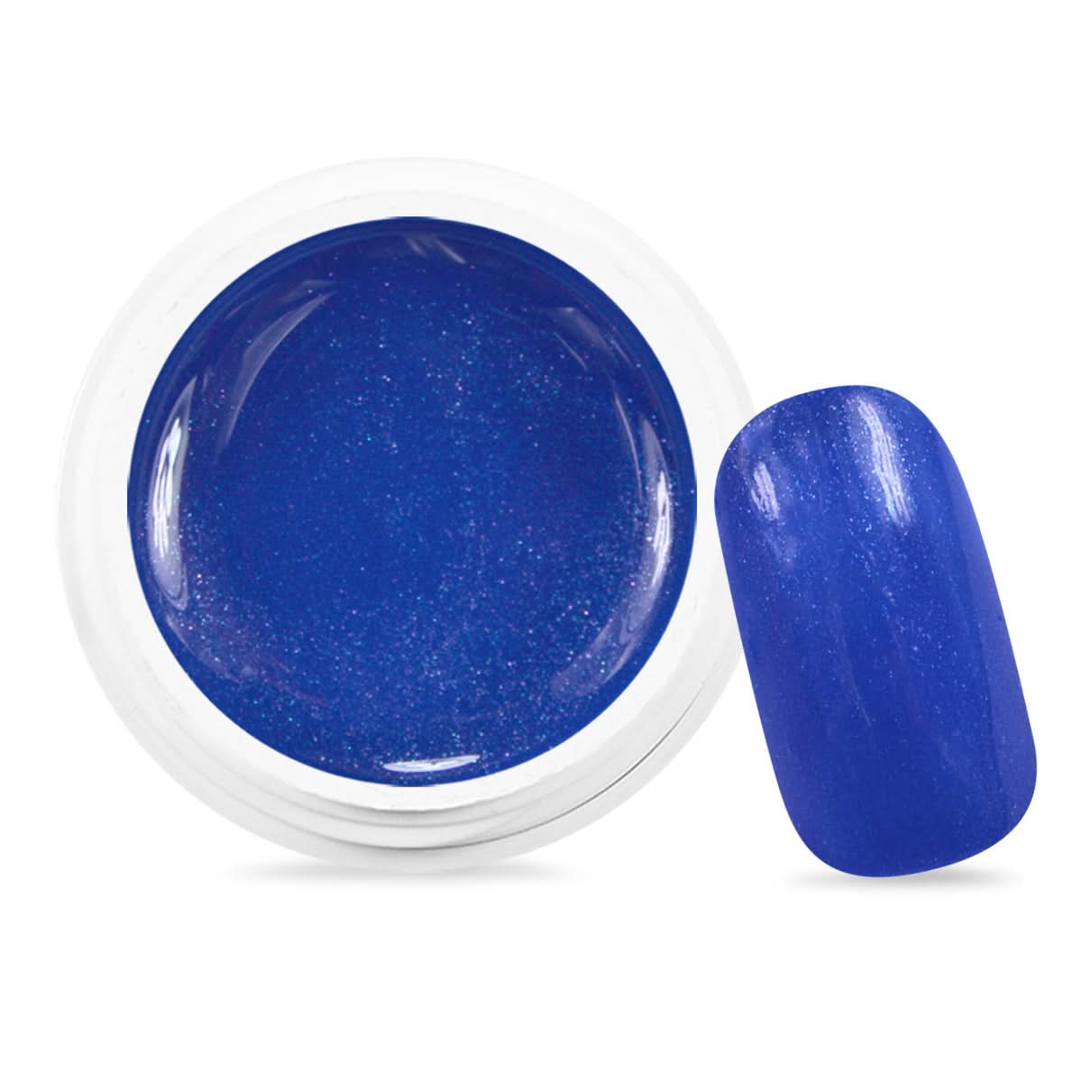 Gel Color Pro 5ml 2569 - Thermo Métallisé Bleu Foncé / Bleu Clair