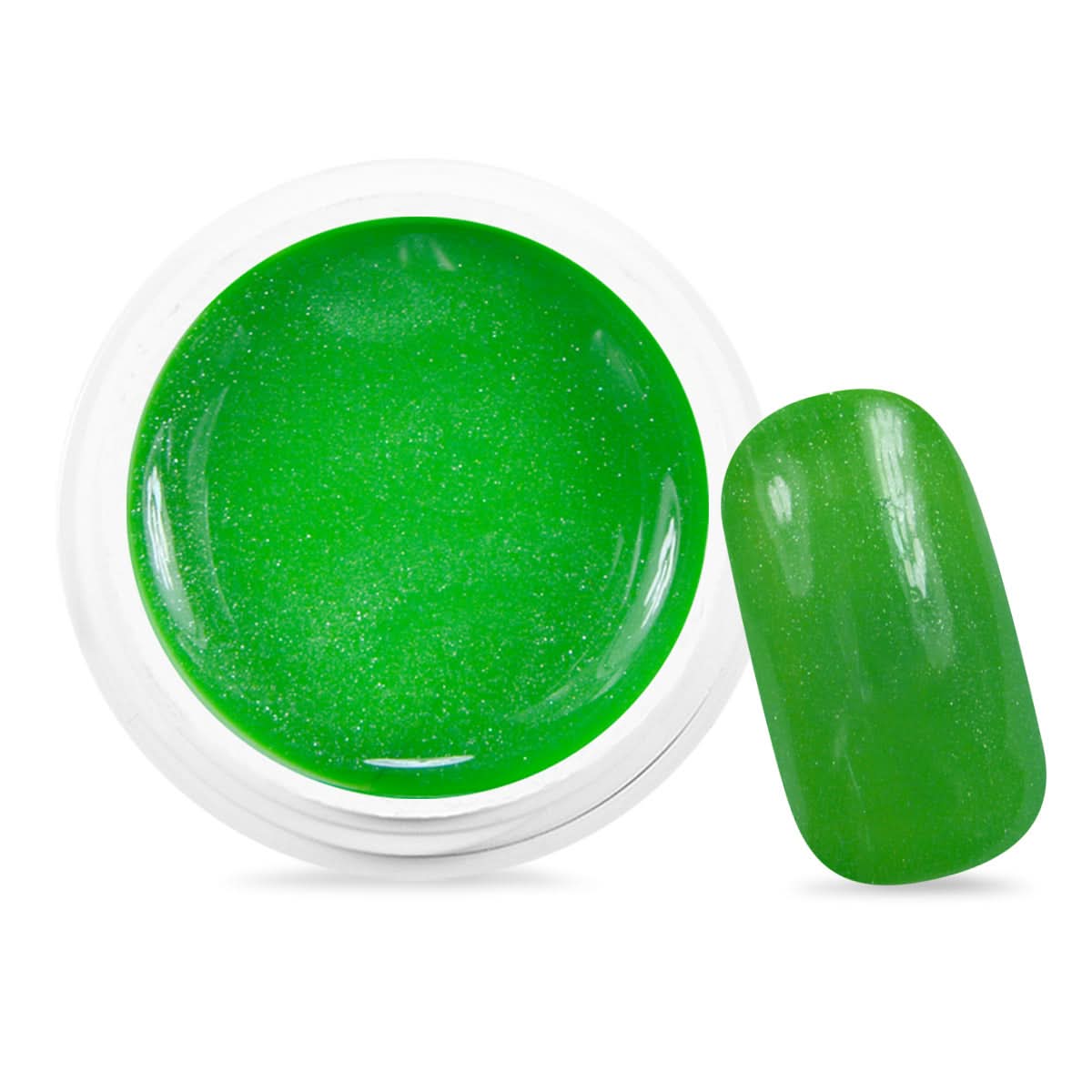 Gel Color Pro 5ml 2612 - Thermo Métallisé Vert / Vert Frais