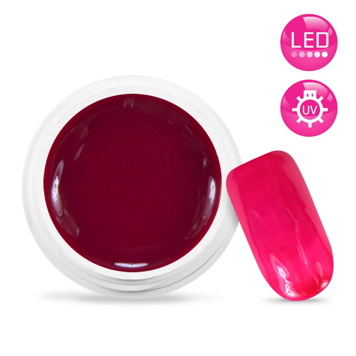Gel Color Pro 5ml 2684 - Fuchsia Foncé